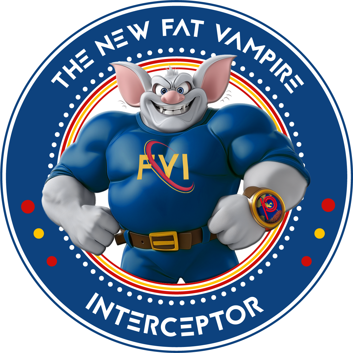 Fat Vampire Interceptor Logo